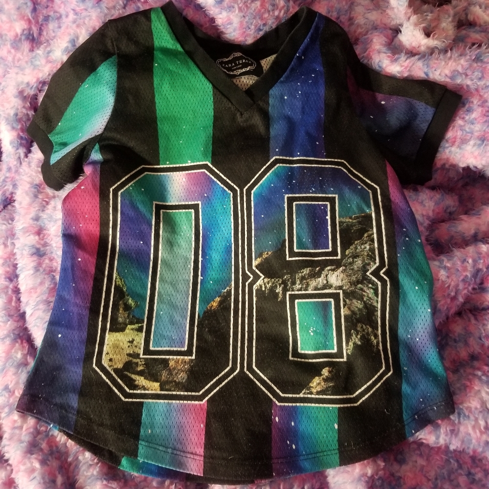 Terez Jersey small northern lights